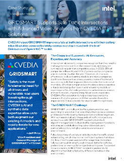 Safe Traffic Solutions from CVEDIA and GRIDSMART