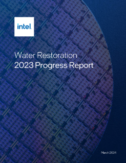 Intel Corporation Water Restoration Progress Report
